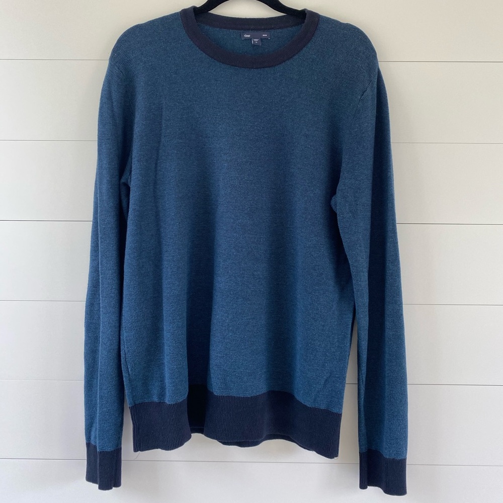Gap men’s cotton stripe sweater